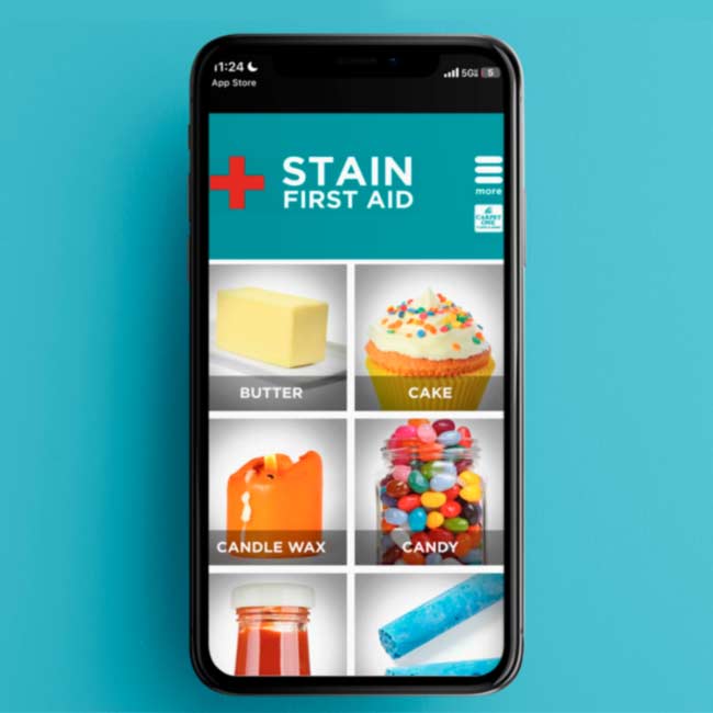 stain first aid app